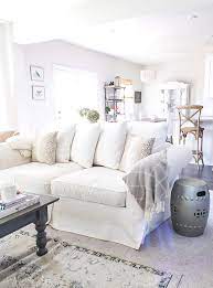 White Slipcovered Sofas