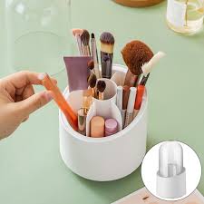 simple rotating makeup brush holder 6