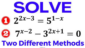 Solve Exponential Equations Using