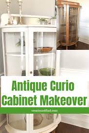 How To Update An Old Curio Cabinet