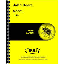 john deere 450 crawler parts manual