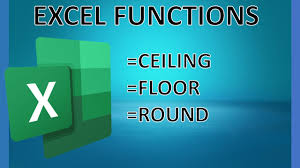 ceiling floor round functions in