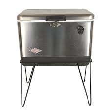 54 qt stainless steel belted party