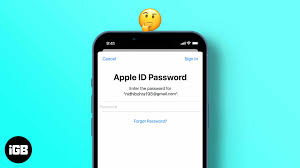 iphone keeps asking for apple id