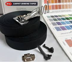 carpet binding tape attachments