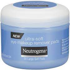neutrogena eye makeup remover pads 30
