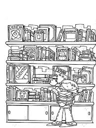 Letter l is for library coloring page free printable. Library In Science Section Coloring Pages Download Print Online Coloring Pages For Free Color Nimbus