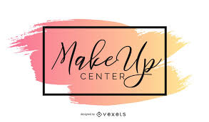 makeup logo template vector