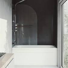 vigo orion glass bathtub door clear