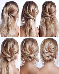 Long hair is more popular than ever. 34 Diy Hairstyle Tutorials For Wedding And Prom My Deer Flowers