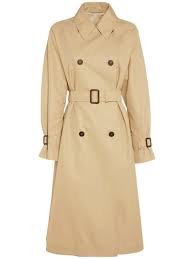 Canasta Cotton Blend Trench Coat
