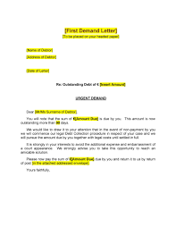 40 strong demand letter templates free
