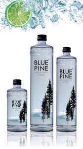 blue pine clear mineral water for