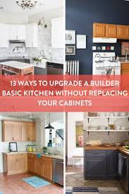 upgrade for builder grade cabinets 13