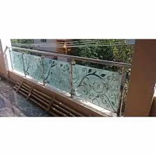 Designer Glass Balcony Railing