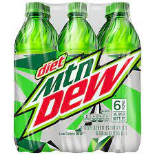 mountain dew soda 16 9 bottles