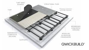 qwickbuild aluminium deck framing