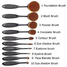 msq toothbrush oval makeup brushes