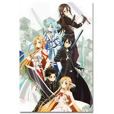 Maybe you would like to learn more about one of these? Sword Art Online Posters Anime Silk Wall Poster 13x20 24x36 Bedroom Decor Sao Art Karibu Travels Art Posters