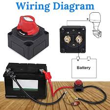 Wiring diagrams use adequate symbols for wiring devices, usually exchange from those used on schematic diagrams. Amazon Com Nstart Boat Battery Cut Shut Off Kill Switch 12v 48v Marine Battery Disconnect Switch Waterproof Master Power Dual Battery Isolator Switch 300 1000 Amp For Car Small Yacht Rv Camper Truck Vehicle Industrial Scientific