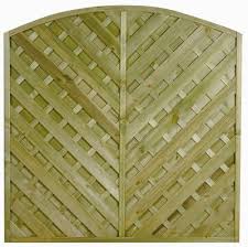 madrid fence panel eglantine timber