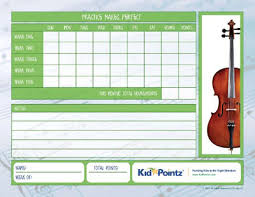 Music Practice Charts Kid Pointz