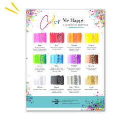 Color Me Happy Color Psychology Chart By The Confetti Bar