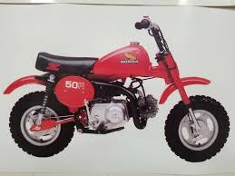 honda z50r 1981 decals kit complete