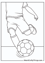 soccer coloring pages 100 free