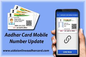 register mobile number in aadhar card