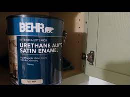 cabinet paint by behr you