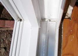 leaking sliding glass door