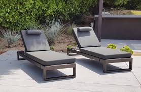 Amber Modern Outdoor Single Chaise