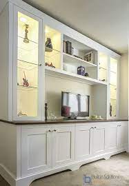 Living Room Built In Cabinets
