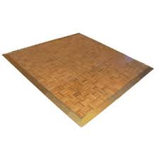 oak parquet indoor dance floor