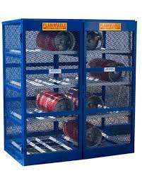 gas cylinder cage horizontal 16