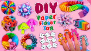 12 diy magic paper fidget toy crafts