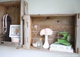 Turning Old Crates Into Shelves Taryn