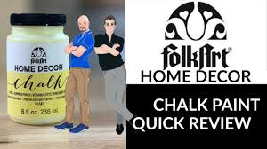 Folkart Home Decor Chalk Review