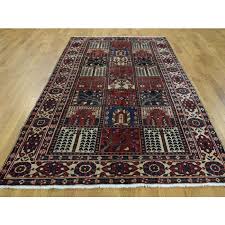 hand knotted pure wool wide runner rug