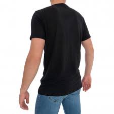 T Shirt Calvin Klein 100 Linen Black
