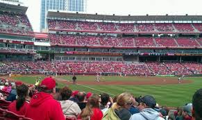 Great American Ball Park Section 136 Home Of Cincinnati Reds