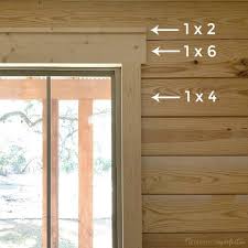 Our super simple diy farmhouse window trim completely elevated the look of the entire room. Simple Farmhouse Window Trim Domestic Imperfection