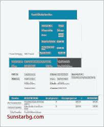 Invoice Format For Travel Agency In Word New Proforma Excel Template