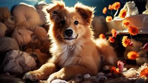 cute dog background stock photos