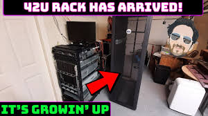 dell 42u 4210 server rack unloaded