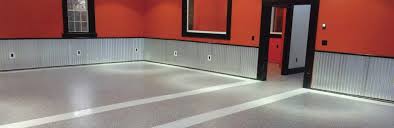 minimize slipping garage floor