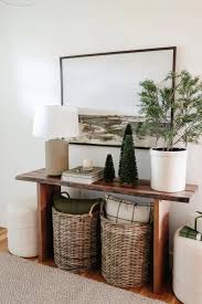 Decorate A Console Table For