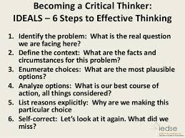   Steps to Exceptional Critical Thinking  Live Online    Canadian    