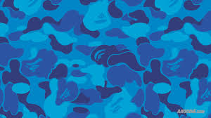 Download, share or upload your own one! Blue Bape Wallpapers Wallpaper Cave